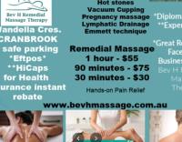 Bev H Remedial Massage Therapy image 1